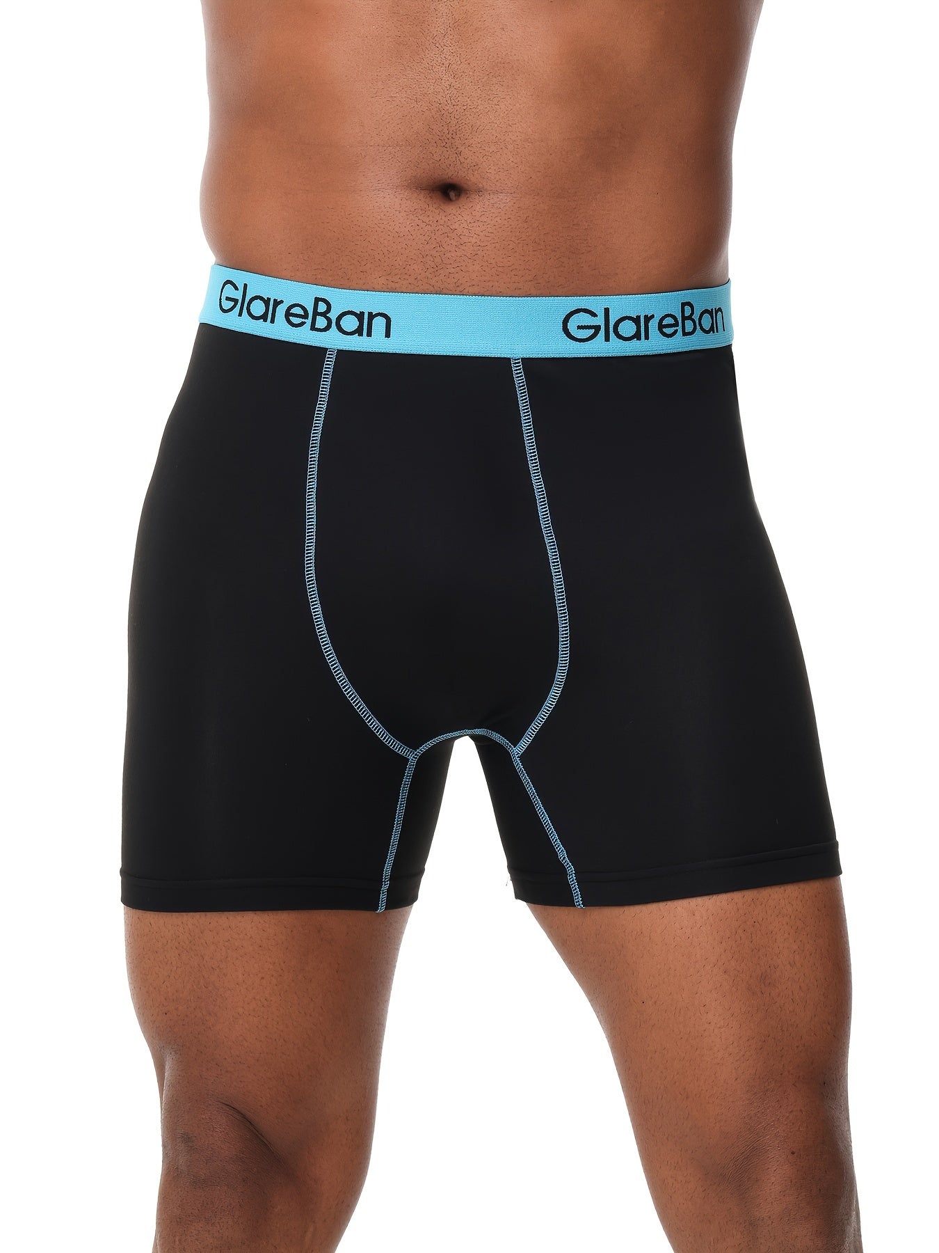 10pcs Mid-Long Black Boxer Shorts Men Underwear Male Underpants for Men Comfortable Homme Boxershorts Slips Briefs Panties Fashion Style