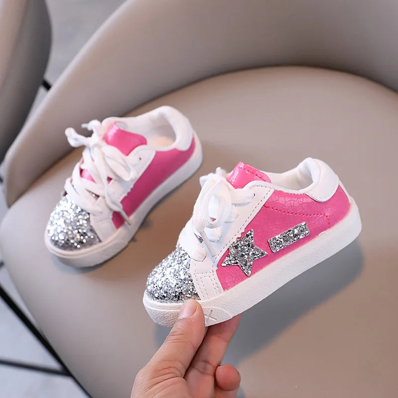 Size 21-30 Children Sport Shoes for Boys Fashion Casual Sneakers for Kids Girls Non-slip Baby Toddler Shoes 1-6y for Girl Boy
