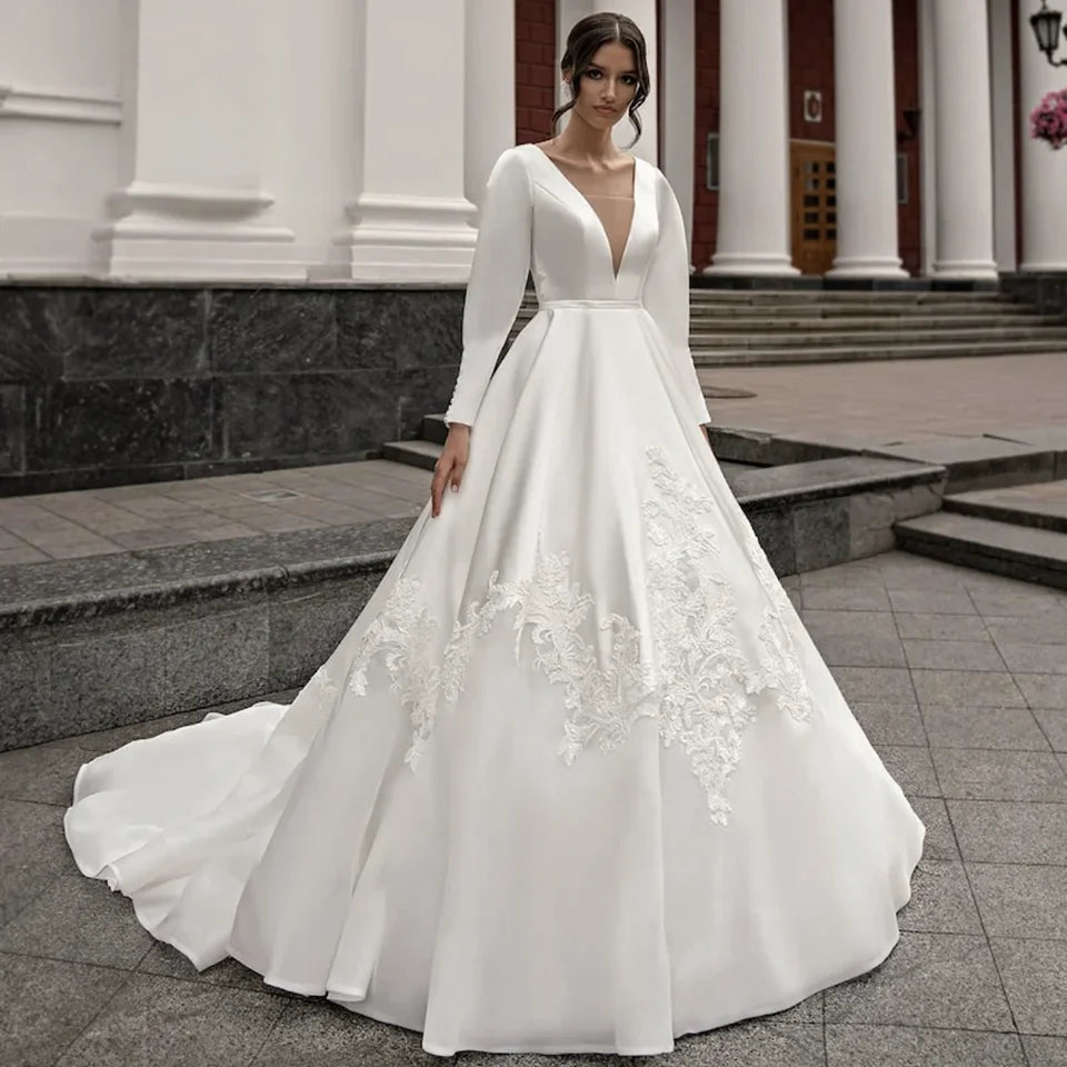 Wedding Dresses For Women Wedding Dress vestido de noiva casamento Bridal Gown Elegant vestido de novia 2025 فساتين السهرة