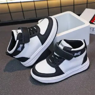 Children's Sports Shoes Spring Autumn New Boys Girls Sneakers Classics High Top Soft Breatheable Fashion Kids Basketball Shoes