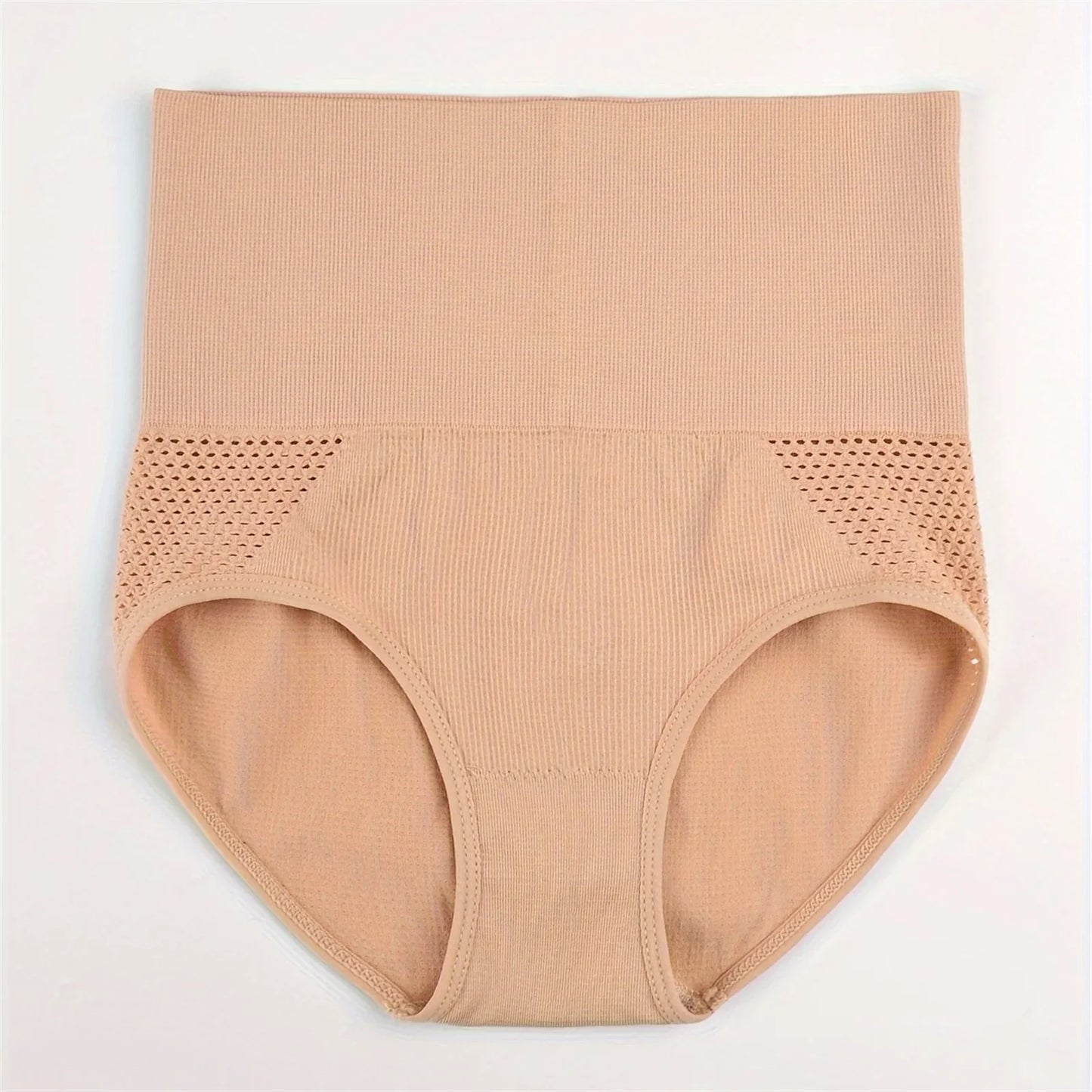 Women's Waist Trainer Tummy Control Panties Breathable Holes Butt Lifter High Waist Panties S-2XL Bragas de Mujer