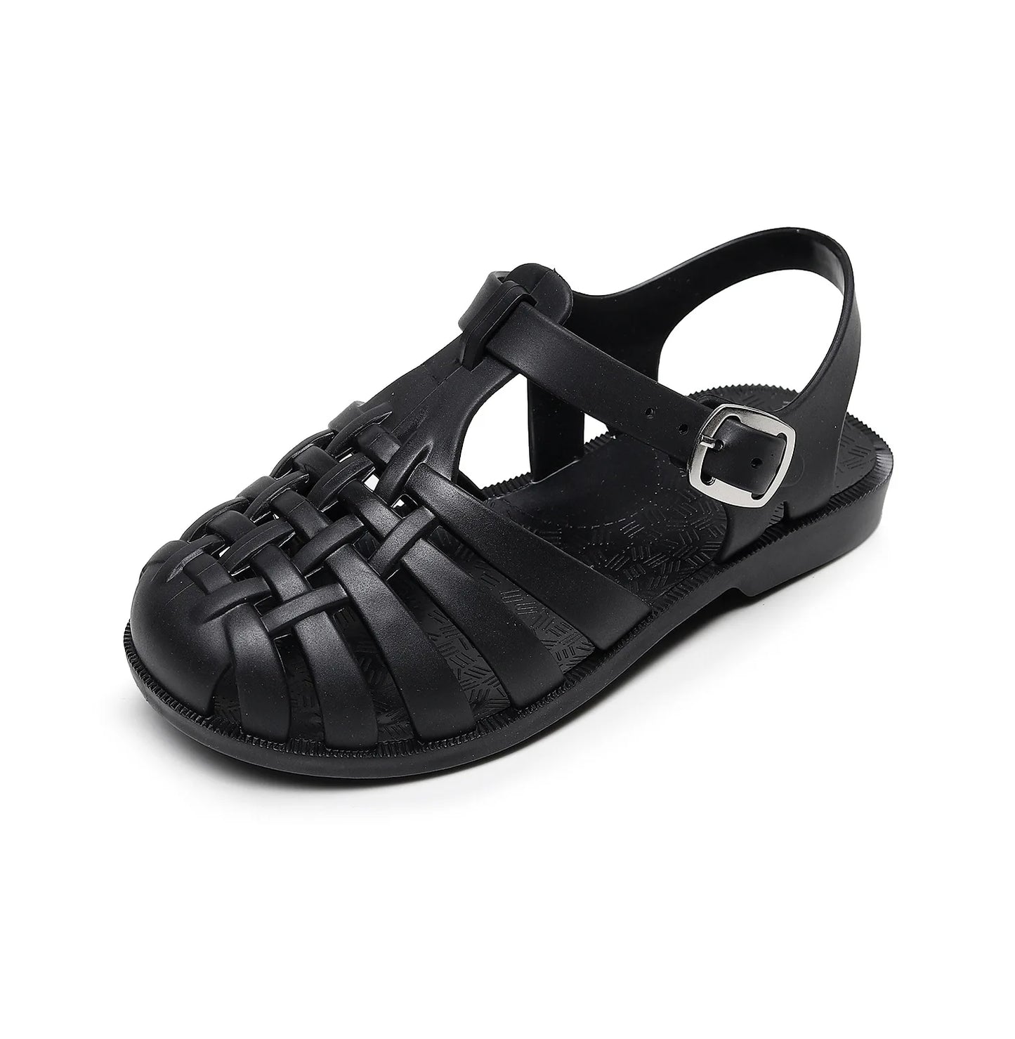 Kids Shoes Summer Sandals Baby Girls Toddler Soft Non-slip Princess Shoes Kids Candy Jelly Beach Shoes Boys Casual Roman Sandals