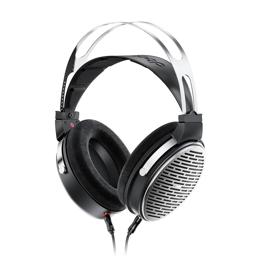 FiiO JT3 Over-Ear Open-Back Headphones, 50mm Dynamic Driver, PEK+PU Composite Diaphragm, Detachable 3.5mm Cable with Mic