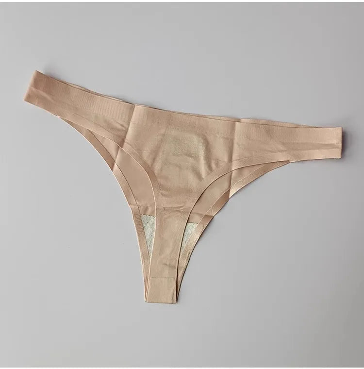 Women Yoga Panties Lingerie Sexy G Strings Thong Panties Female Sexy Underwear Women Seamless Low Waist Quick Dry Briefs Thongs