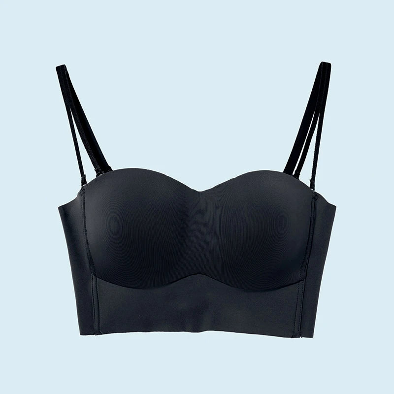 Women's Bra Is Comfortable Without Underwire with A Concentrated Chest and A Beautiful Back It Is A 1/2 Cup Thin Lingerie