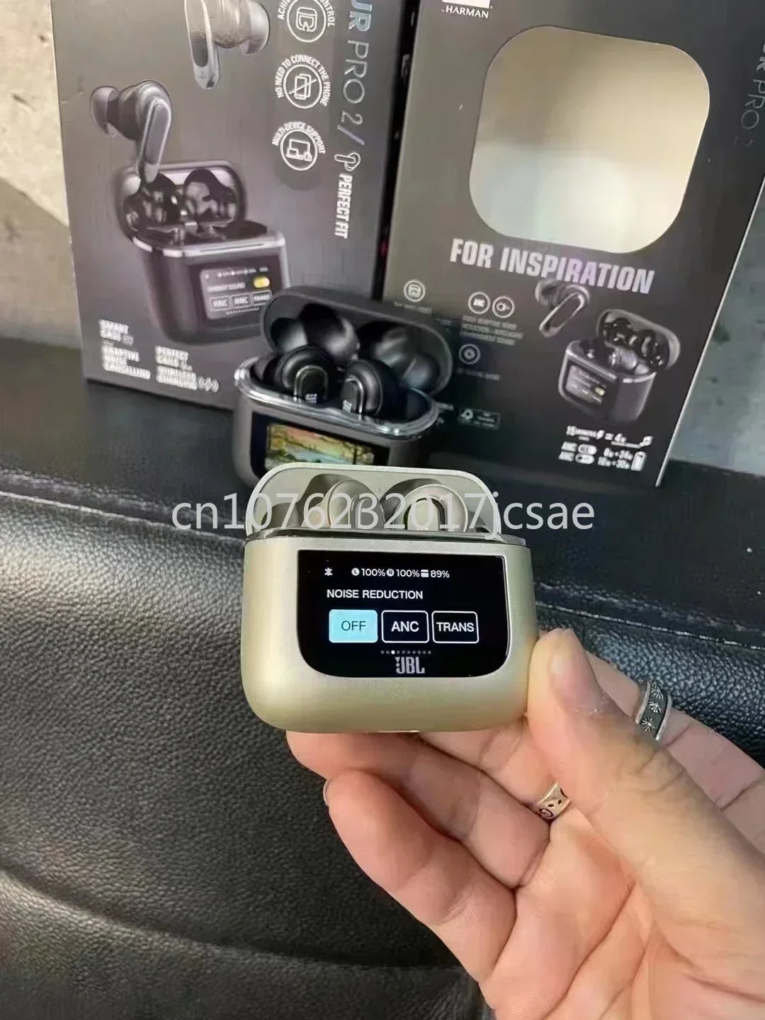 Original JBL Tour PRO 2 True Wireless Bluetooth Earphones Stereo Earbuds sports Headphones with Smart LCD Screen HK version