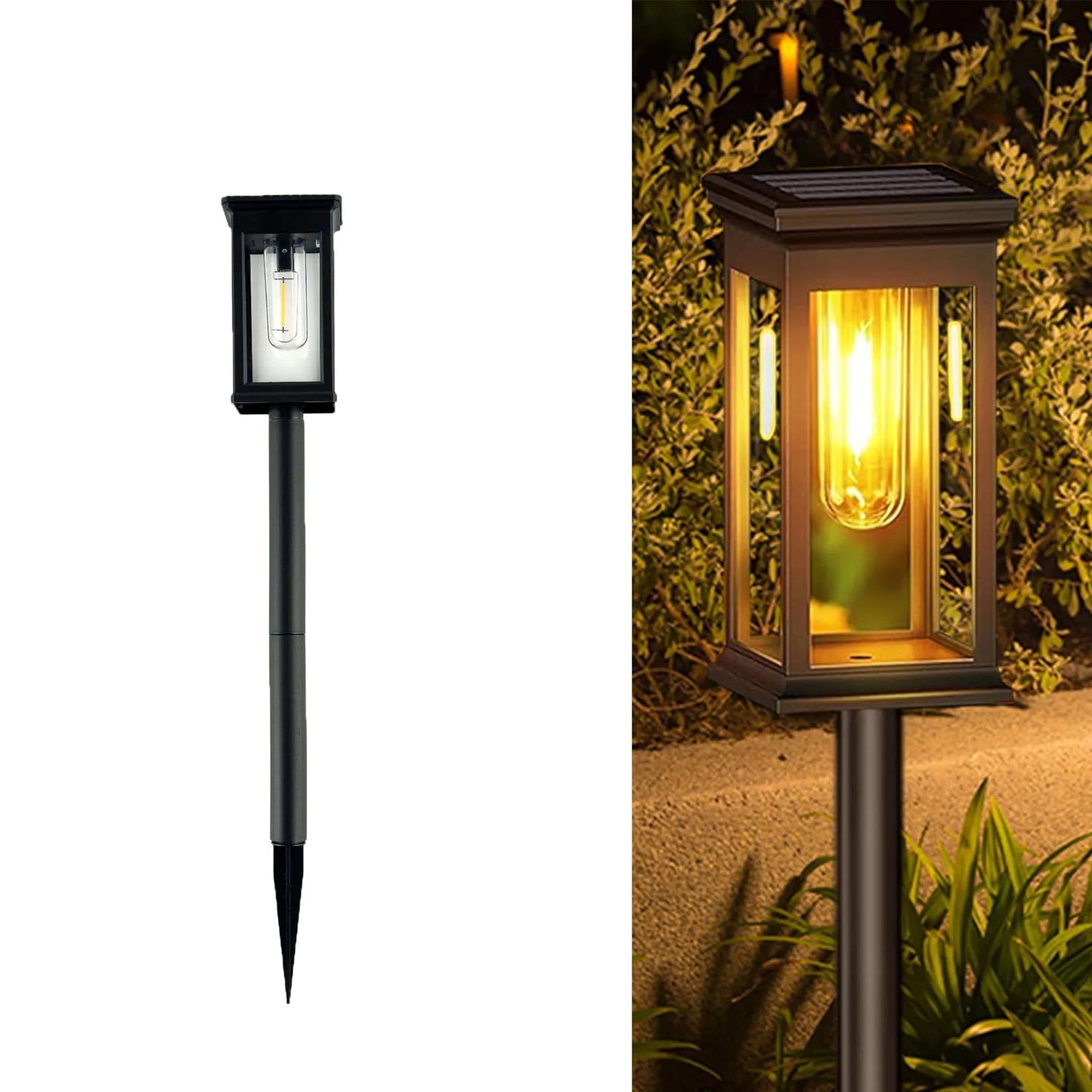 Outdoor Solar Street Lights Courtyard Lawns Walking Paths Lane Decorations Garden Paths Terraces Landscape Lighting