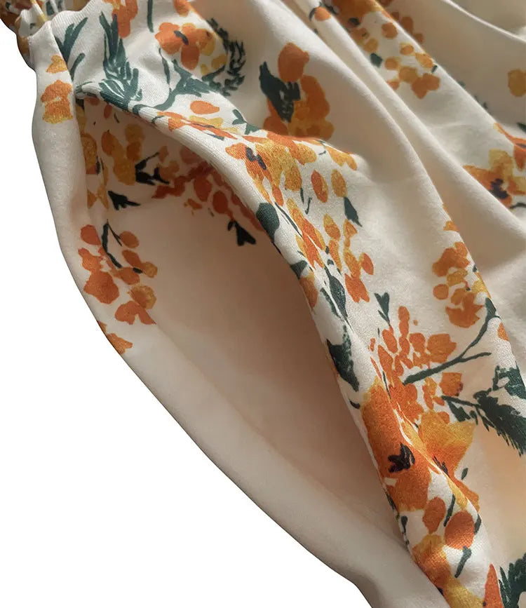 Women's Summer Floral Print Shorts Casual Pants Comfortable and Loose Pants