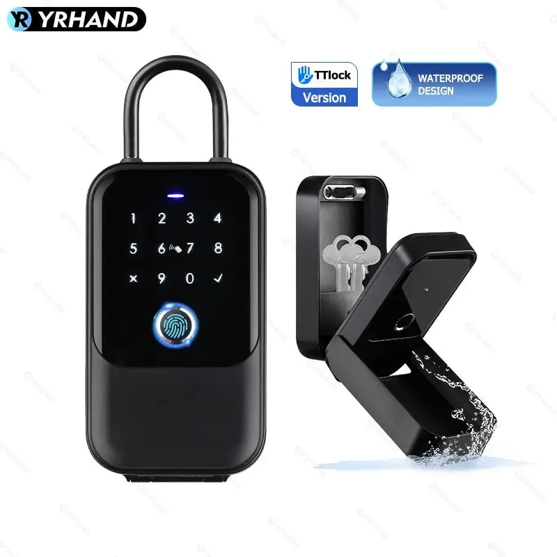 TTlock Smartkey Lock Box Home Key Wireless Smartlock Box Electronic Key Box App Digital Code Bluetooth Key Safe Padlock for Host