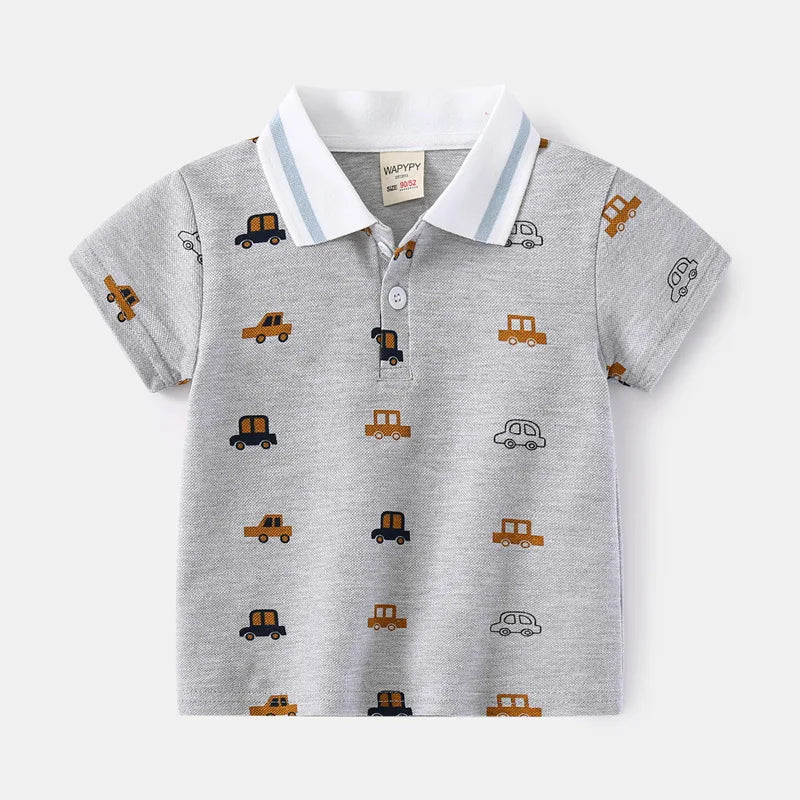 Kids Polo T Shirts Solid Cotton Boys Sport Polo T-Shirts Children's Tops Fashion Kids Clothes Summer Children Polo Tees