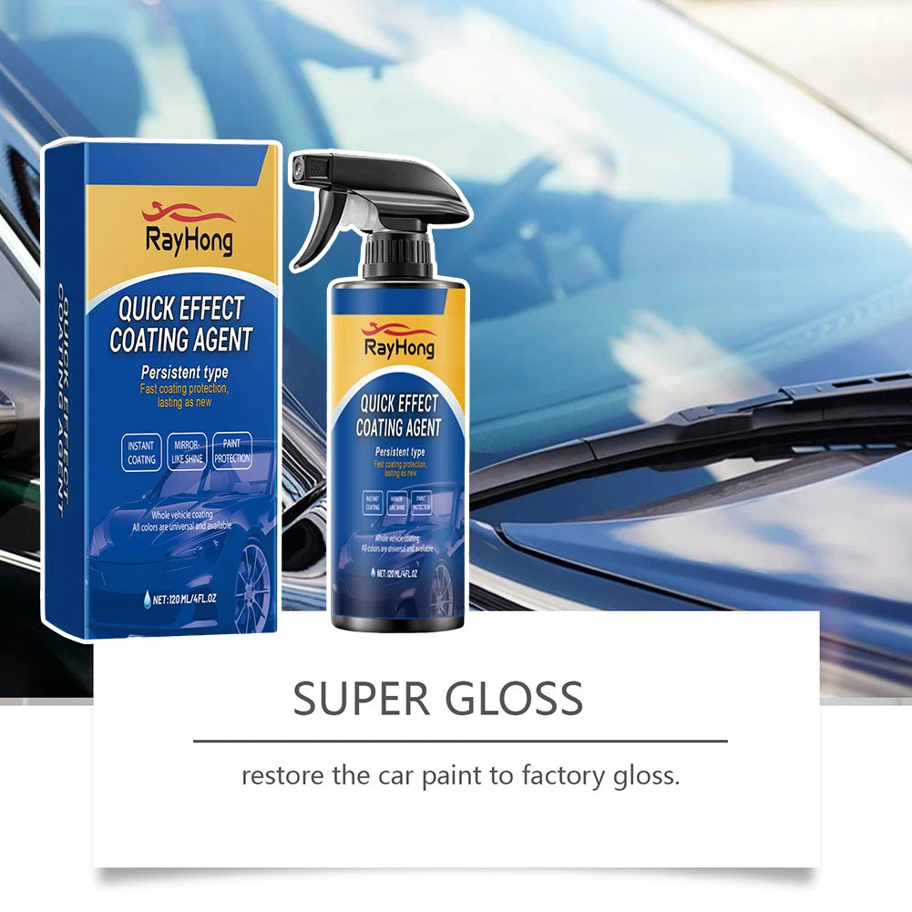 Car Coating Spray Multi-Functional Quick-Dry Cars Polish Maintenance Water Scratch Wax Polish Hydrophobic Spray Cars Accessories
