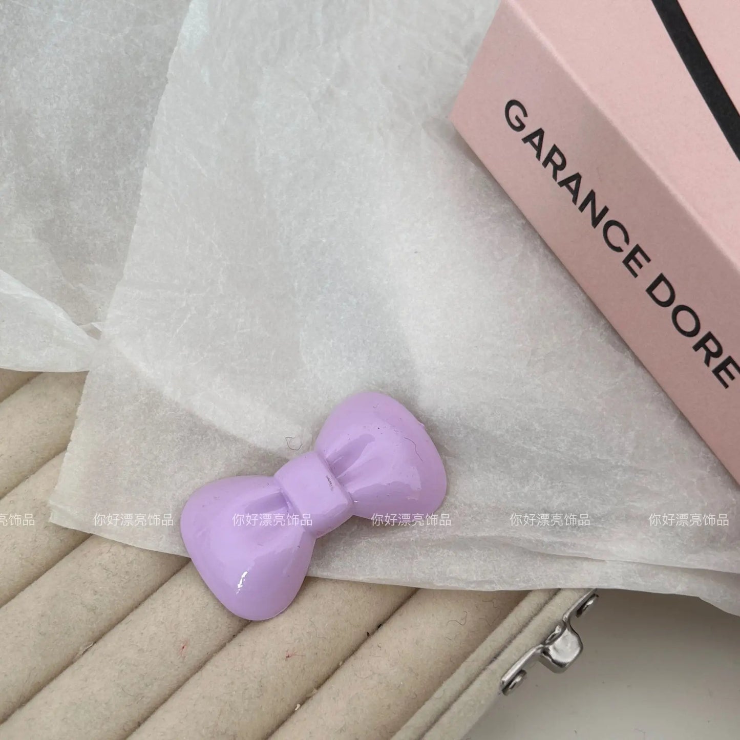 Kawaii Sanrio Bow Hairpin Hello Kittys Hair Accessories Cute Girl Heart Side Clip Bangs Temperament Jewelry Gift Sanrio Hairpin