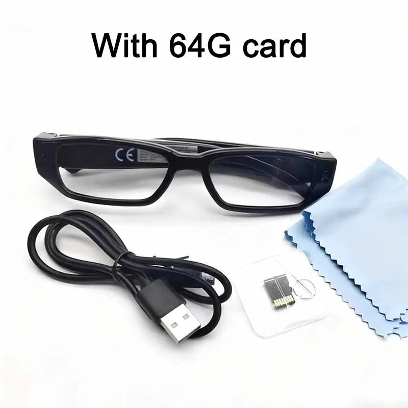 1pc Smart Glasses Camera 1080p Digital Video Recorder Camcorder Eye Protection DV SportsAction Camera Outdoor Sport Eyeglasses,