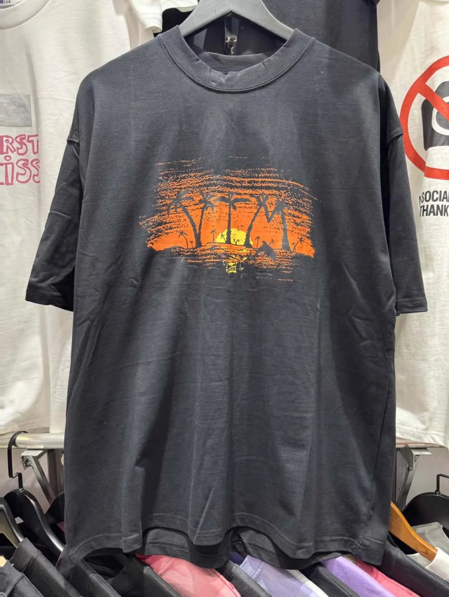 Top Version 1:1 VT Paris Very Expensive T-shirt Printed Women Men T shirts tees Hiphop Oversized HeavyCotton Men T-shirt