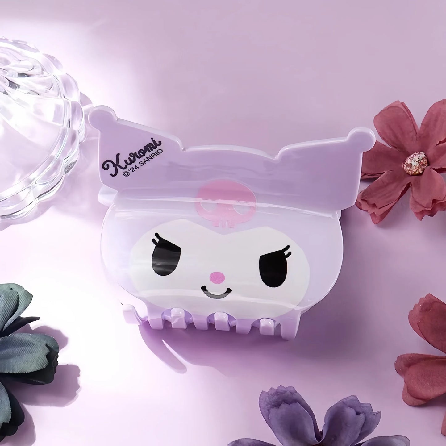 Sanrio Acrylic Hair Clips: Hello Kitty, Kuromi, Melody - Adorable Cartoon Hair Accessories