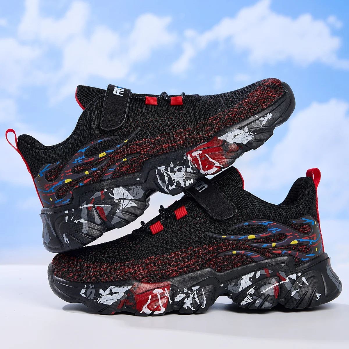 Children's Shoes Girl Boy Outdoors Running Shoes Non-slip Kids Mesh Tennis School Casual Fashion For Students