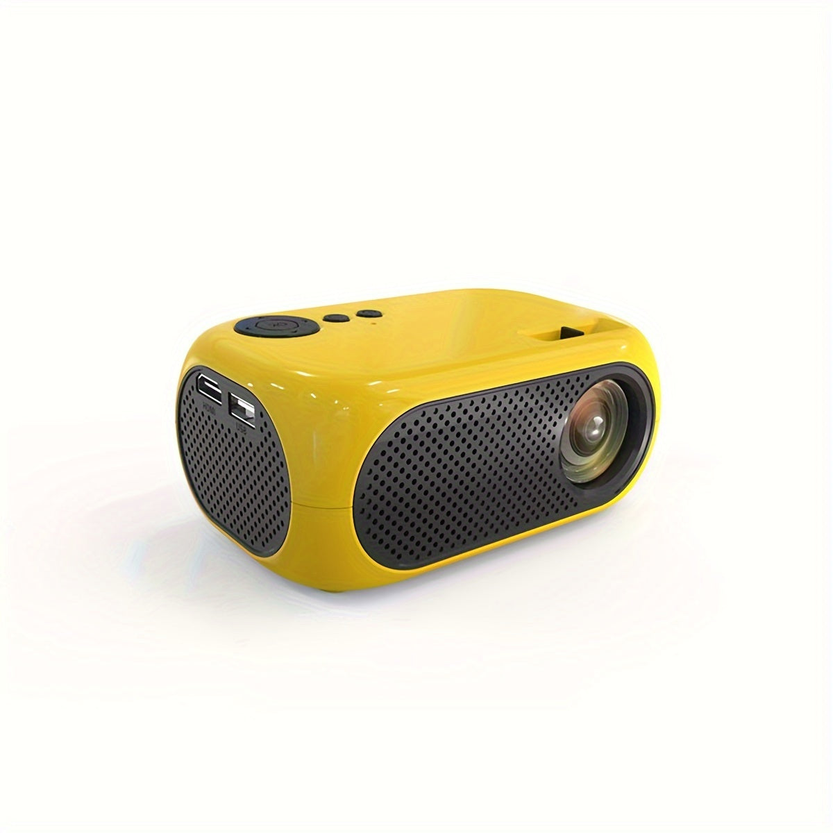 1pc Portable HD 720P Projector, G300P Mini Projector For Phone, Video Movie Projector, Home Theater Projector Compatible With IOS/Android/USB/ Laptop/PC/TV Stick/DVD/Game