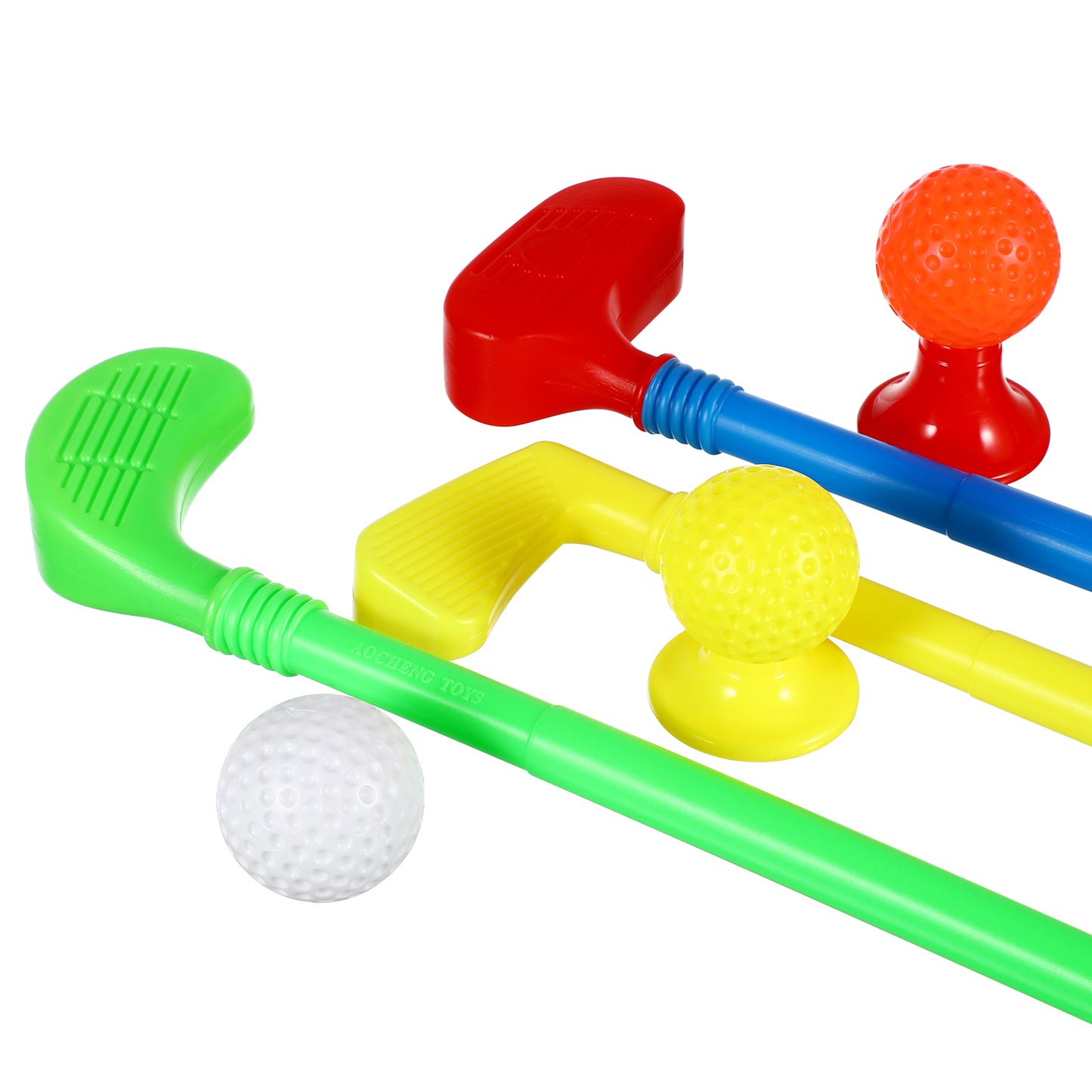 Kids Golf Toy Set Early Educational Golf Set Toys Toddler Golf Set Kids Golf Clubs With Golf Sticks For 2 3 4+ Years Old Kids