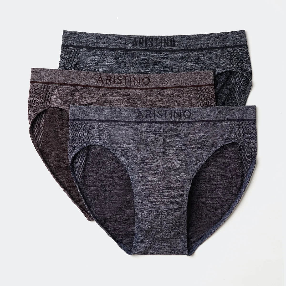 ARISTINO Men's Mid-Rise Bamboo Seamless Breathable Boxer Briefs Comfortable All Seasons Hot Price SALE 50% Deal ABF063