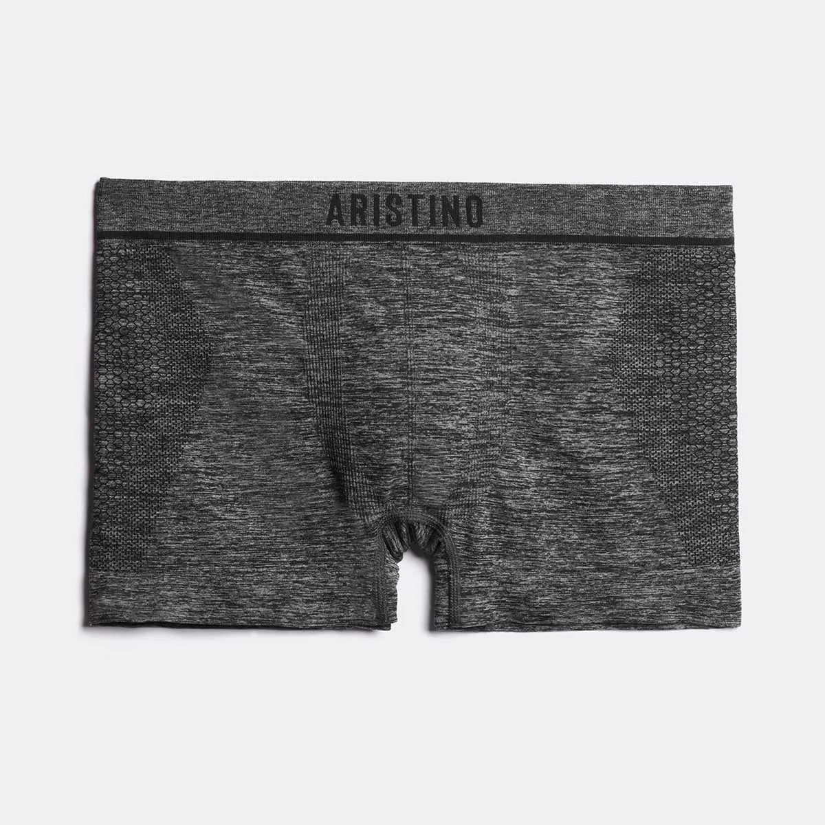 ARISTINO Men's Seamless Mid-Rise Anti-Bacterial Quick Dry Breathable Knitted Boxer Briefs Waist High Quality Underwear ABX063