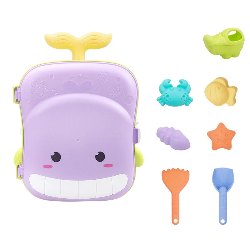 Kids Beach Toys Baby Beach Play Toys Sandbox Kit Summer Toys Beach Accessories Sand Water Game Tools Bath Toy For Baby