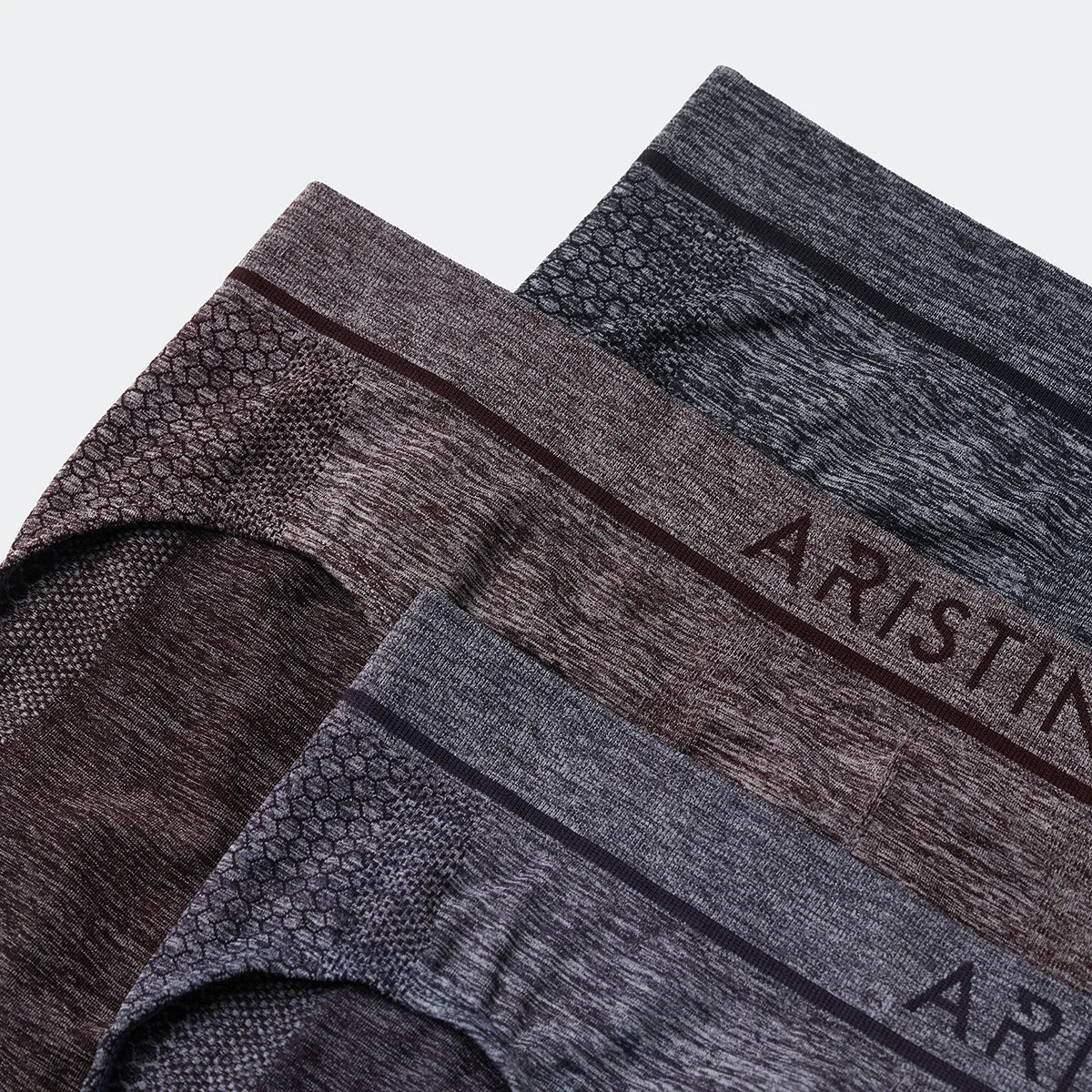 ARISTINO Men's Mid-Rise Bamboo Seamless Breathable Boxer Briefs Comfortable All Seasons Hot Price SALE 50% Deal ABF063