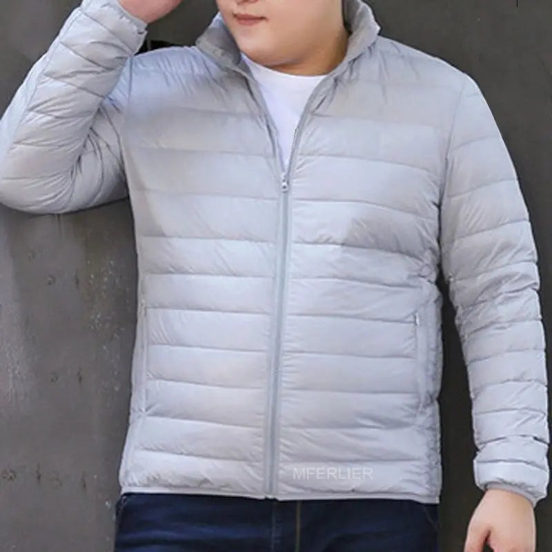 Autumn Winter Men Jackets 9XL Bust 160cm 5XL 6XL 7XL 8XL Plus Size Coat