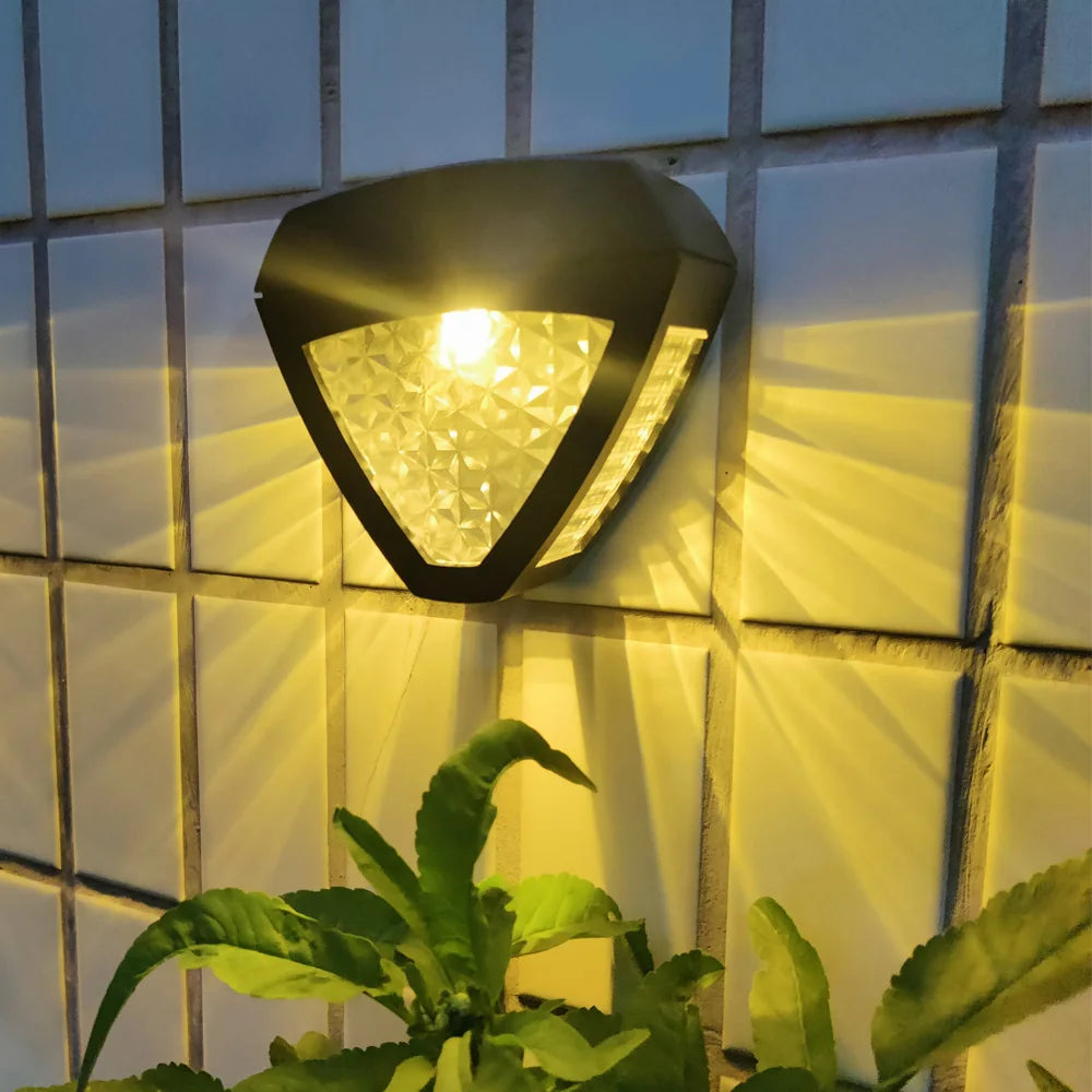 Solar Street Light Outdoor LED Courtyard Light Super Bright Energy-Saving Environmental Courtyard Garden Corridor wall Light