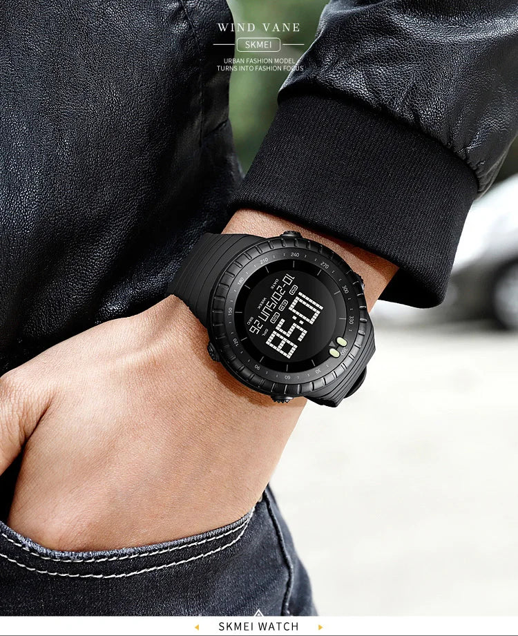Fashion Sport Digital Watch Men Waterproof Chrono Alarm Outdoor Electronic Clock Man SKMEI Military Wristwatch Relogio Masculino