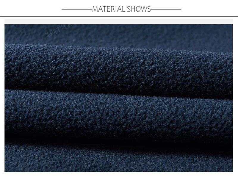 BROWON Brand Men Jackets 2025 Spring and Autumn New Men Fleece Jacket Solid Color Stand Collar Polar Fleece Jacket Men Clothing