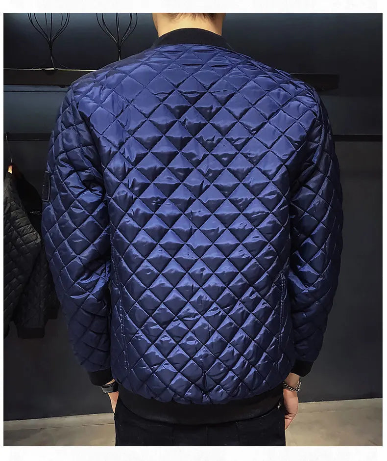 Zipper Men Jackets Autumn Winter Casual Fleece Coats Fashion Male Outwear Slim Fit Parka Plus size 6XL men Bomber Jacket New