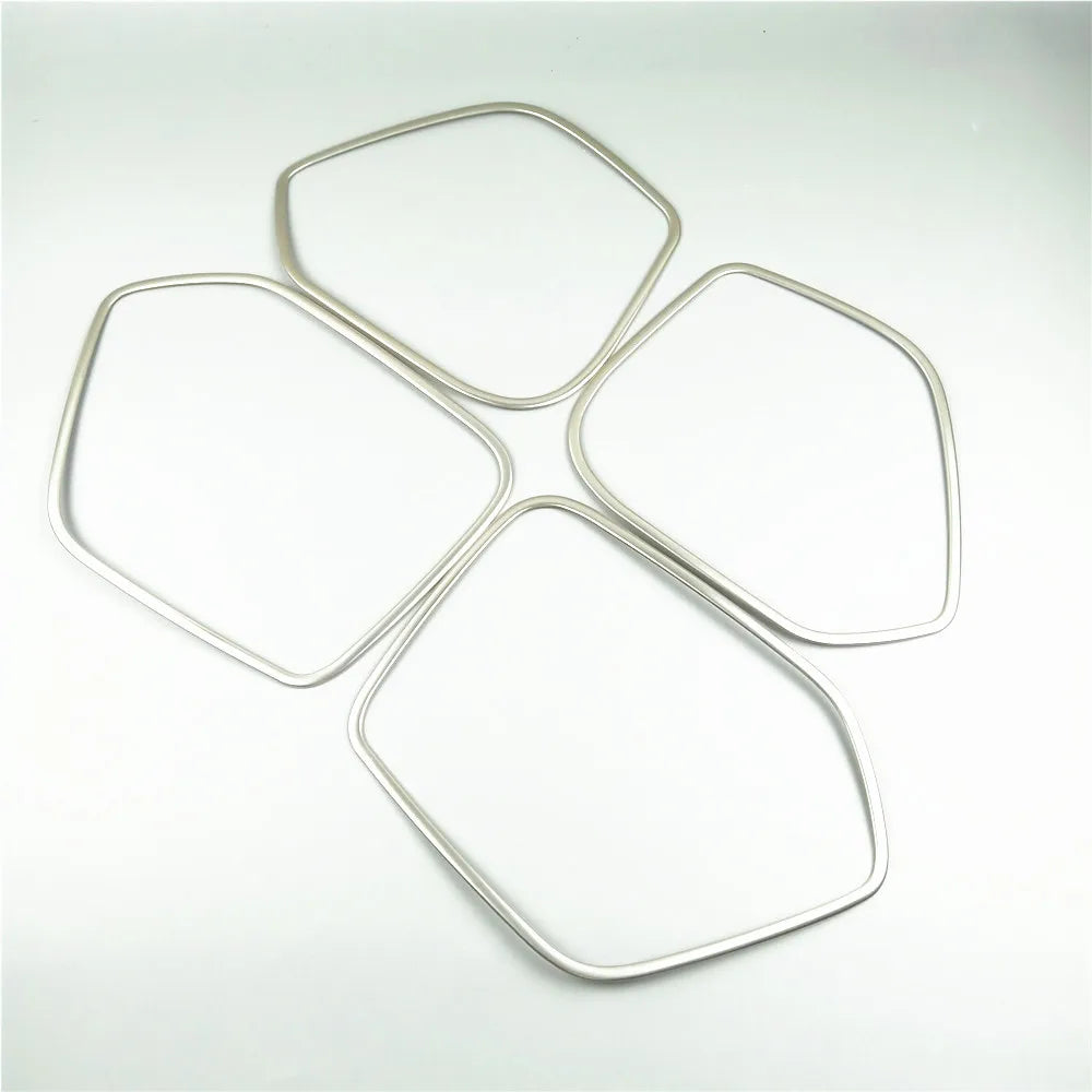 Car Accessories For Audi Q3 2012-16 Central CD Panel Cover Trim Air Conditioner Outlet Frame Door Armrest Decoration Strips