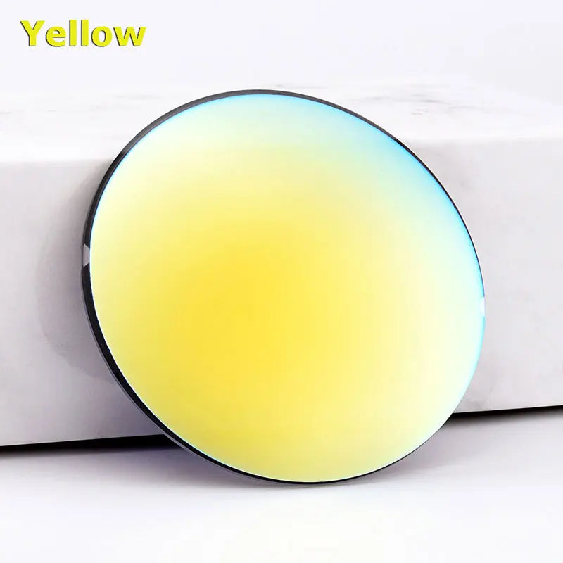 Polarized Sunglasses Prescription Lens 1.56 1.61 1.67 Aspheric Sun Glasses Lenses Myopia Optical UV400 Mirror Colourful Coating
