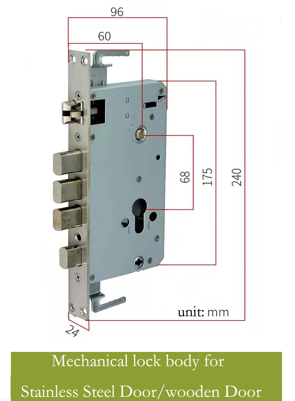 RFID Smart Door Lock Bluetooth/WiFi & Keypad, TTLock Smart Life Compatible Home/Hotel Security MIFARE Encrypted Multi-Point lock