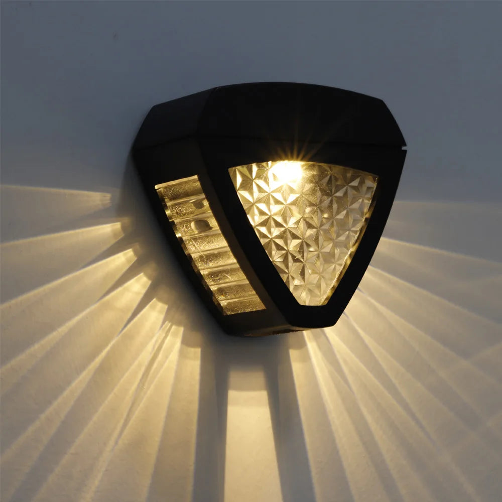 Solar Street Light Outdoor LED Courtyard Light Super Bright Energy-Saving Environmental Courtyard Garden Corridor wall Light