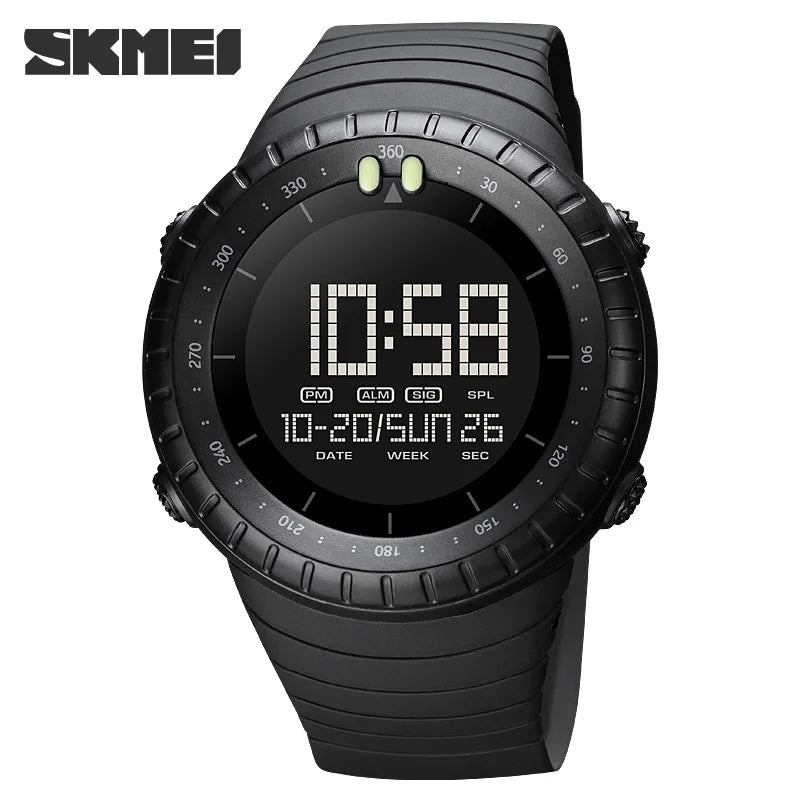 Fashion Sport Digital Watch Men Waterproof Chrono Alarm Outdoor Electronic Clock Man SKMEI Military Wristwatch Relogio Masculino