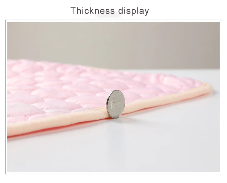 Dog Cooling Mat Extra Large Summer Pet Cold Bed for Small Big Dogs Cat Durable Blanket Sofa Cat Ice Pad Blanket Pet Accessories