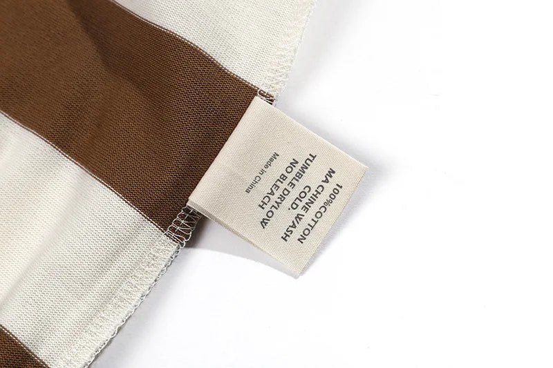 Summer Fashion Short Sleeve T-shirts For Men Classical Zebra Striped Heavy Thick Tees Male Casual Large Size Loose Pullover Tops