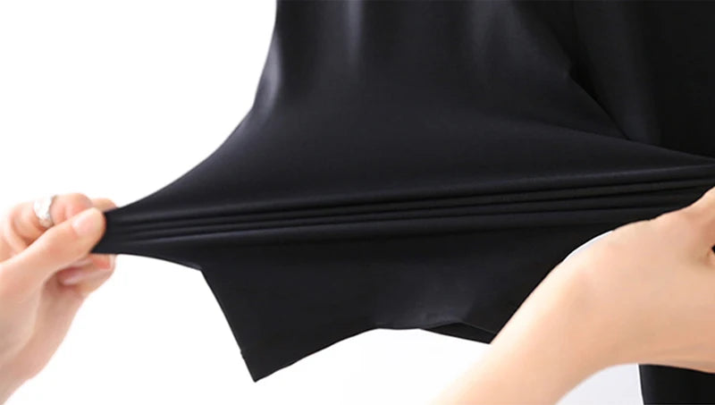 Women Thin Shorts For Summer Fitness High Waist Fashion Cycling Bike Shorts Female Black Slim Knee-Length Bottoms Stretch Shorts