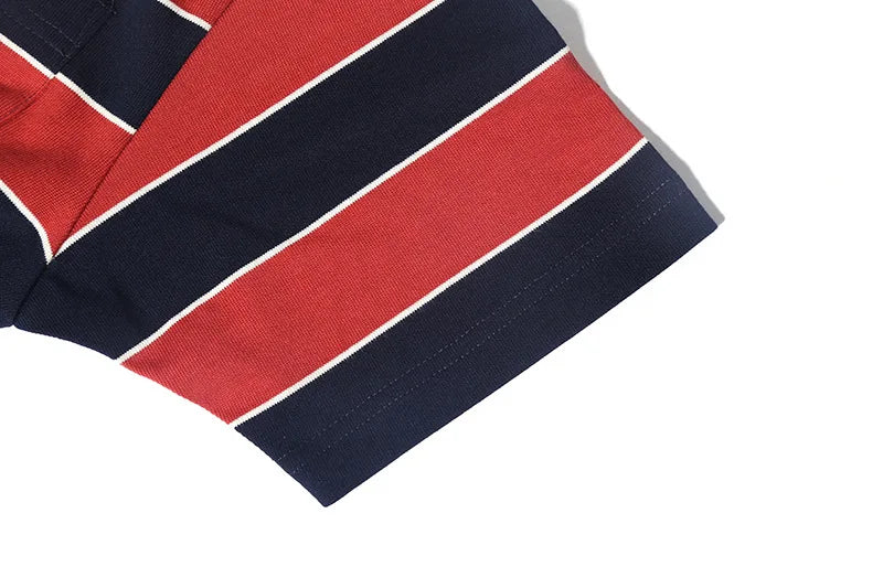 Summer Fashion Short Sleeve T-shirts For Men Classical Zebra Striped Heavy Thick Tees Male Casual Large Size Loose Pullover Tops