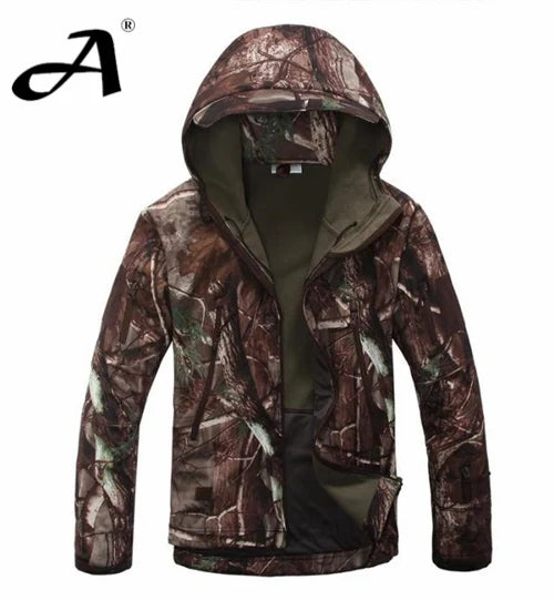 Army Camouflage Coat Military Jacket Waterproof Windbreaker Raincoat Clothes Army Jacket Men Jackets And Coats