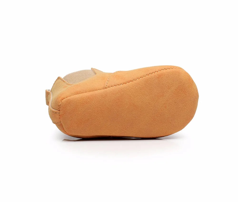 Toddler Baby Boy Girl Shoes 0-24M Infant First Walkers Moccasins Soft PU Ankle Boots Newborn Footwear Bebe Crib Shoes