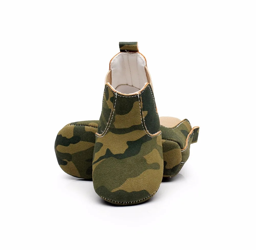 Toddler Baby Boy Girl Shoes 0-24M Infant First Walkers Moccasins Soft PU Ankle Boots Newborn Footwear Bebe Crib Shoes