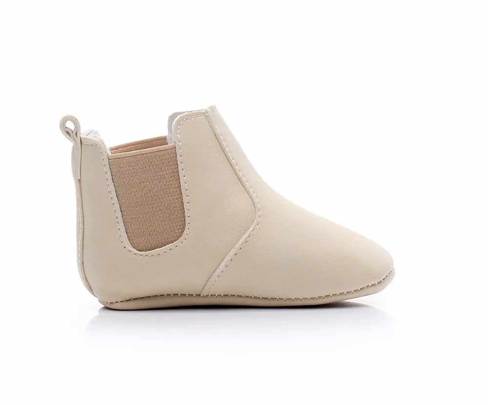 Toddler Baby Boy Girl Shoes 0-24M Infant First Walkers Moccasins Soft PU Ankle Boots Newborn Footwear Bebe Crib Shoes