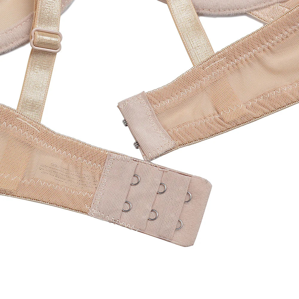 Women mesh bra see through panties M L XL XXL XXXL sexy gauze Thin transparent Bras B C D E F 75 80 85 90 95 100 Dropship