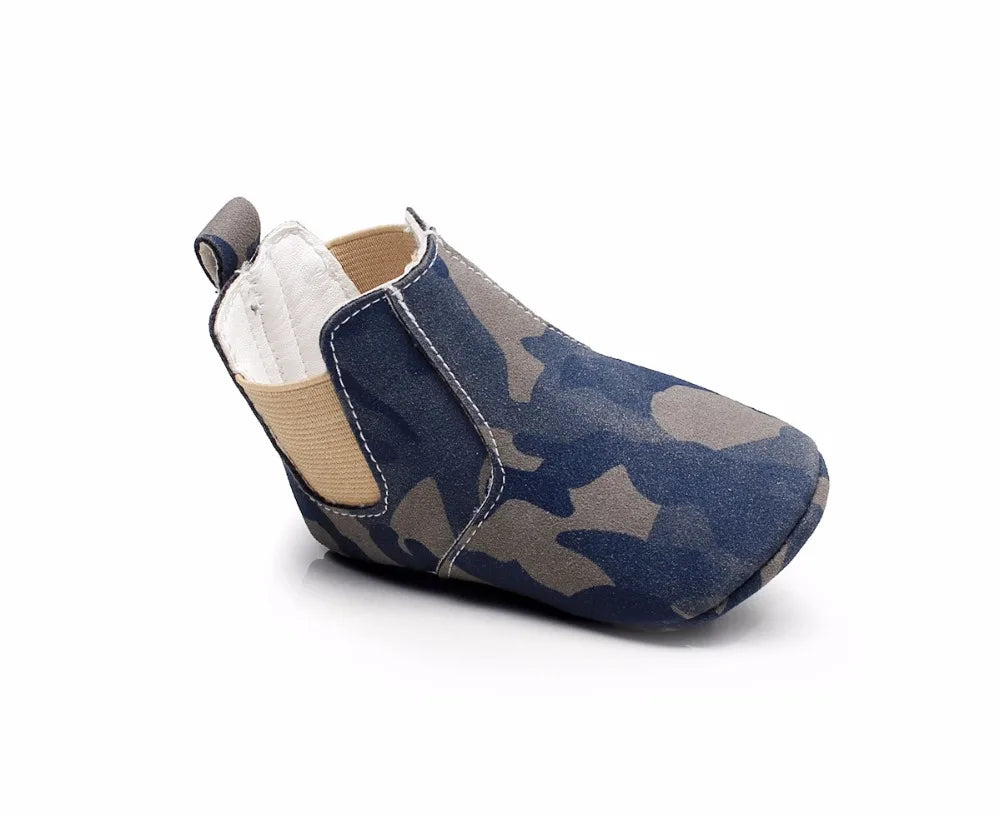Toddler Baby Boy Girl Shoes 0-24M Infant First Walkers Moccasins Soft PU Ankle Boots Newborn Footwear Bebe Crib Shoes