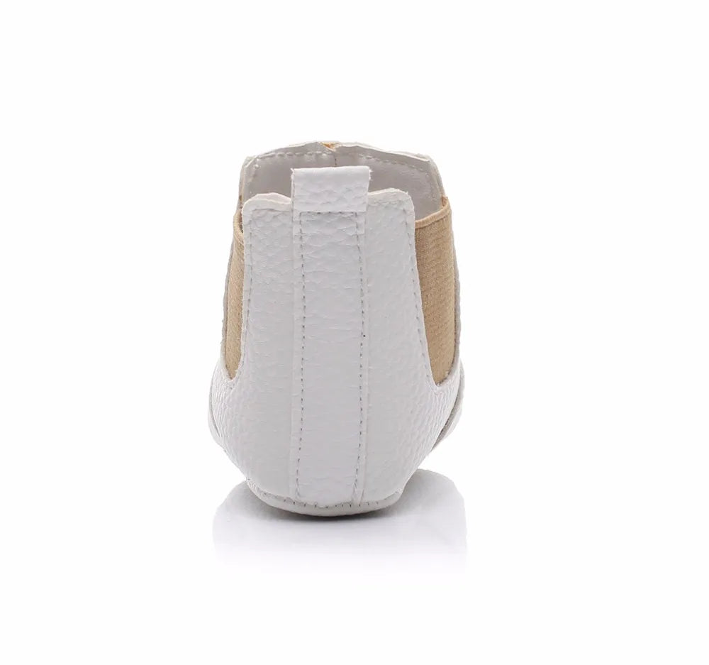 Toddler Baby Boy Girl Shoes 0-24M Infant First Walkers Moccasins Soft PU Ankle Boots Newborn Footwear Bebe Crib Shoes