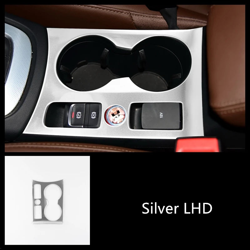 Car Accessories For Audi Q3 2012-16 Central CD Panel Cover Trim Air Conditioner Outlet Frame Door Armrest Decoration Strips