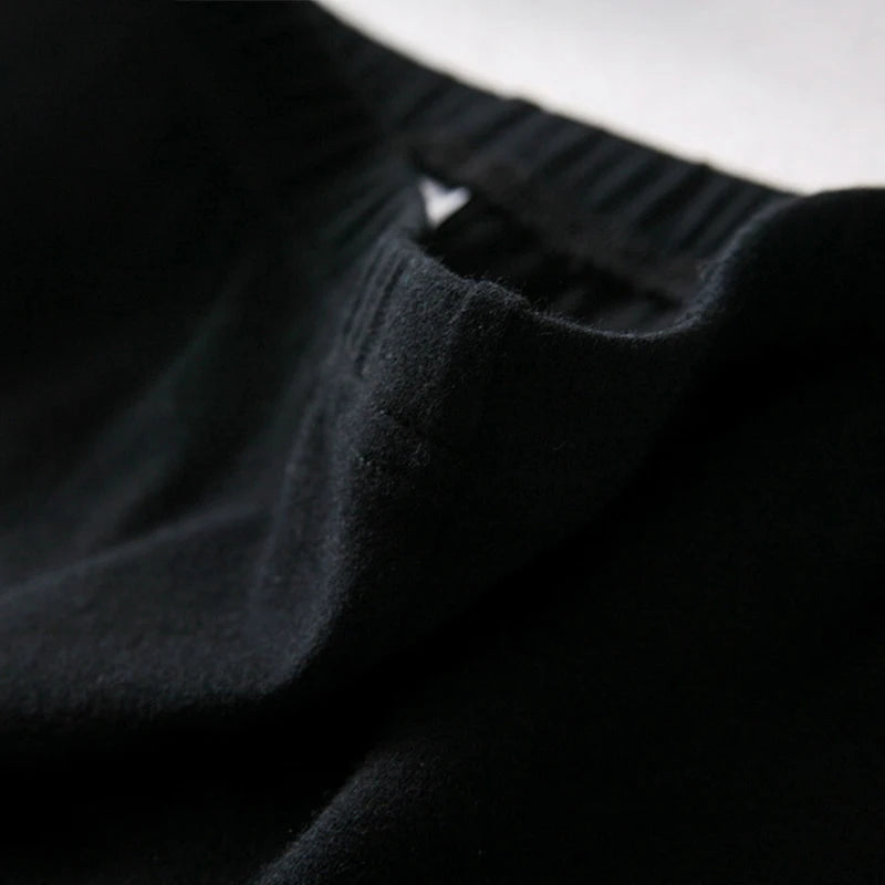 Women Thin Shorts For Summer Fitness High Waist Fashion Cycling Bike Shorts Female Black Slim Knee-Length Bottoms Stretch Shorts