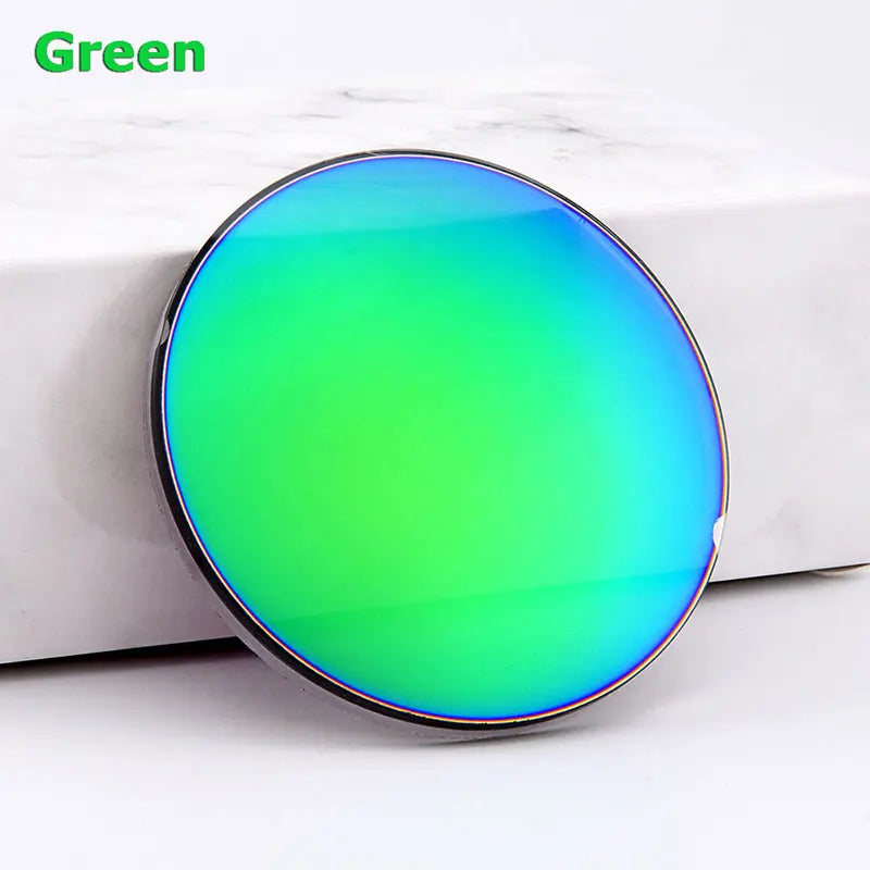Polarized Sunglasses Prescription Lens 1.56 1.61 1.67 Aspheric Sun Glasses Lenses Myopia Optical UV400 Mirror Colourful Coating